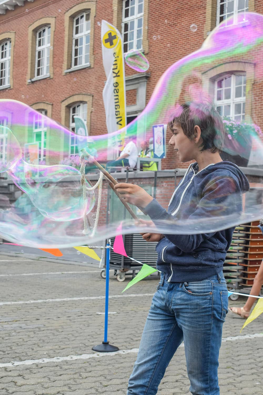Circus De Sven - Workshop mega zeepbellen